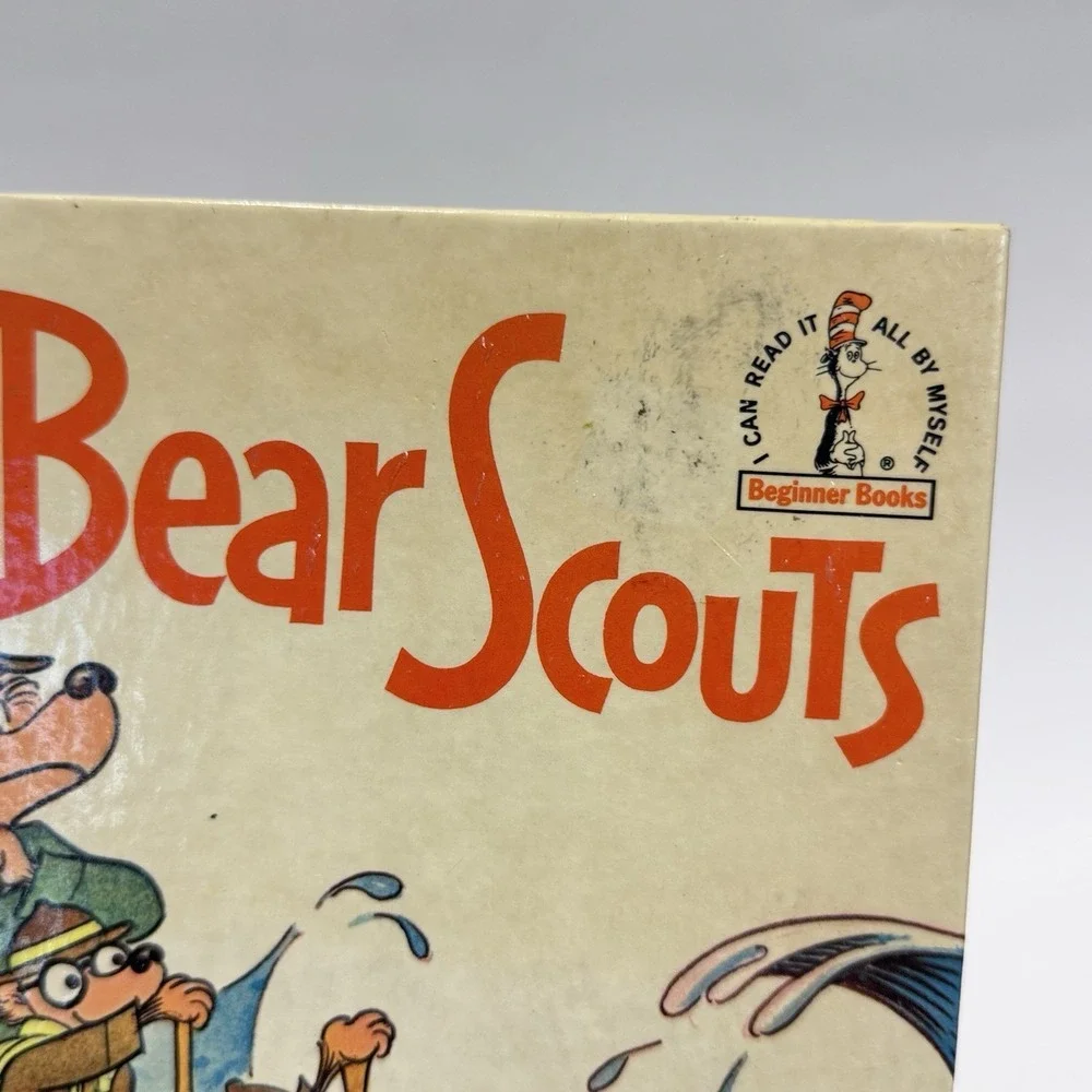 Vintage The Bear Scouts by Stan & Jan Berenstain 1967‎ Beginner Books Hard Cover